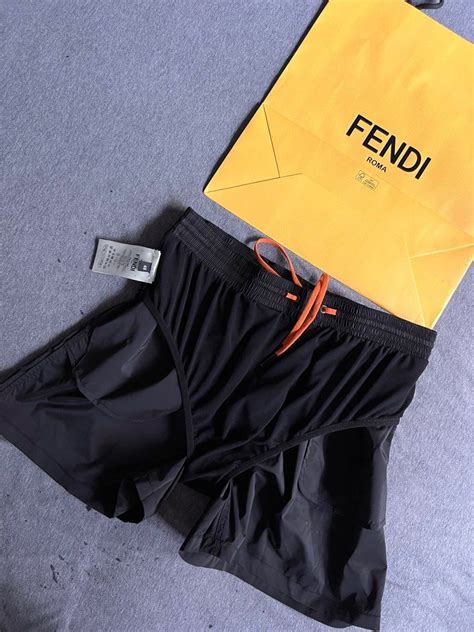 cheap fendi swim trunks|fendi swim shorts water reactive.